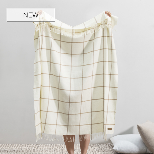 Dune Lexington Plaid Throw | Lexington Plaid