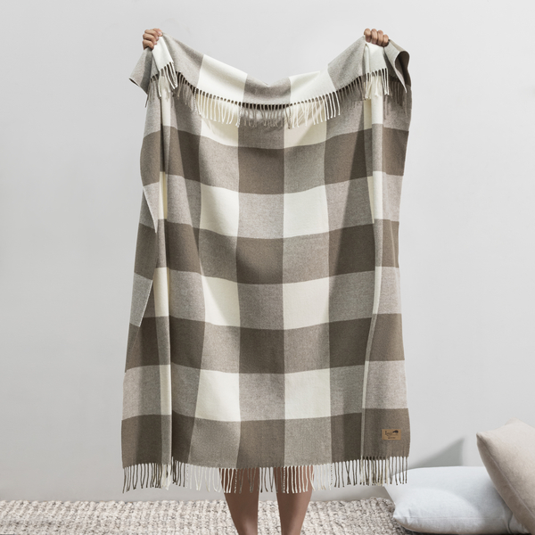 Barnwood Buffalo Check Throw | Buffalo Check