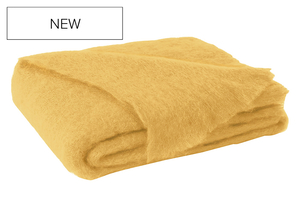 Image Ochre Mohair Throw