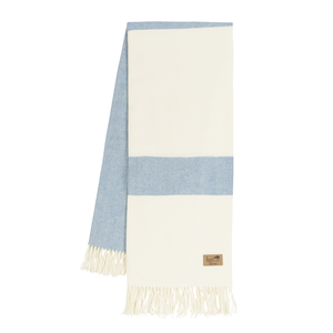 Image Denim Sydney Herringbone Stripe Throw