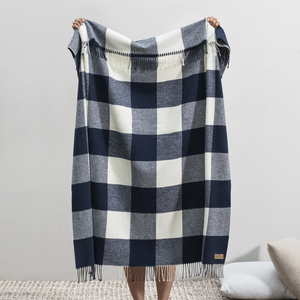 Image Navy Buffalo Check Throw