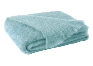 Image Sea Spray Brushed Mohair Throw