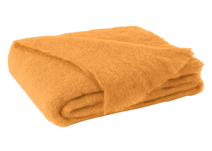 Image Mango Brushed Mohair Throw