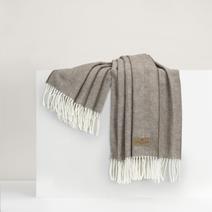 Image Mink Italian Herringbone Throw