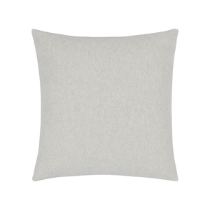 Image Silver Zip Solid Herringbone Pillow